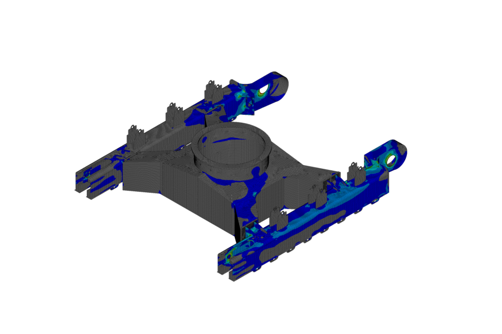 Bagger, Konstruktion, Berechnung, Simulation, CAD, FEM