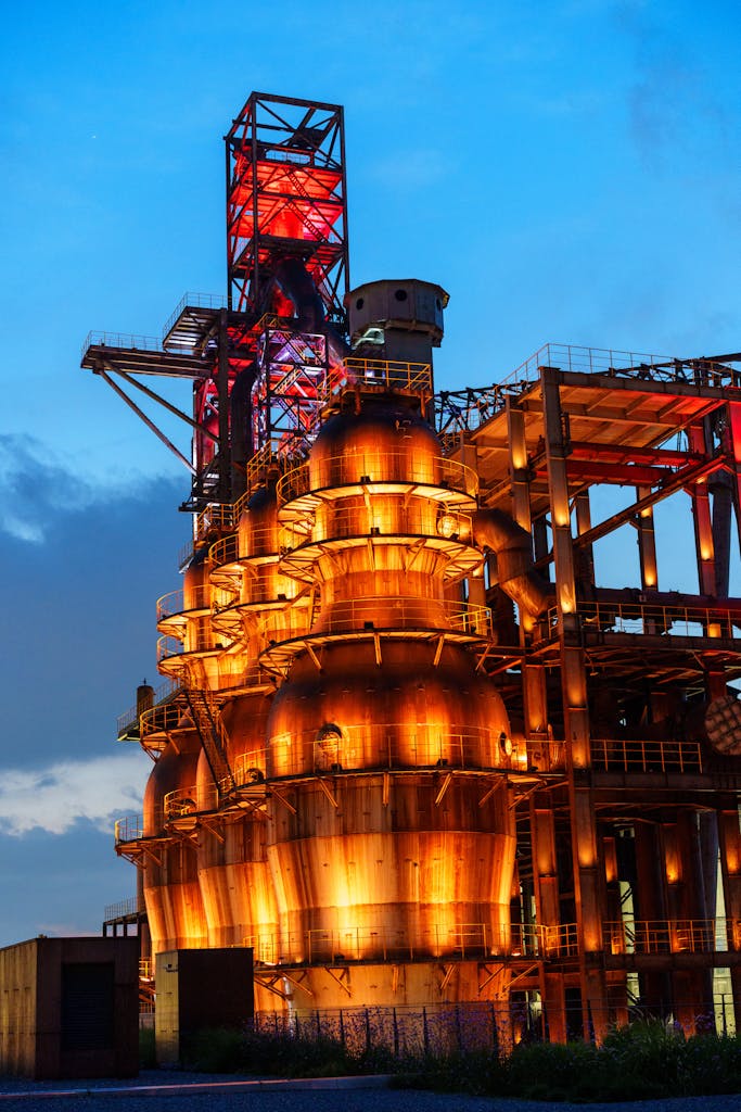 Hochofen, Druckbehälter, Simulation, Berechnung